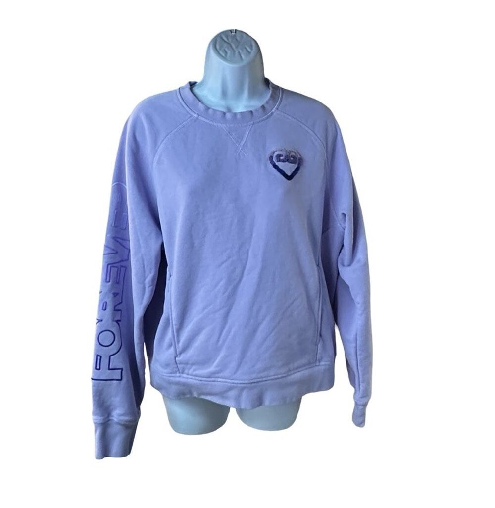 G/Fore Forever French Terry Raglan Crewneck Sweatshirt Women’s Medium Golf Aura